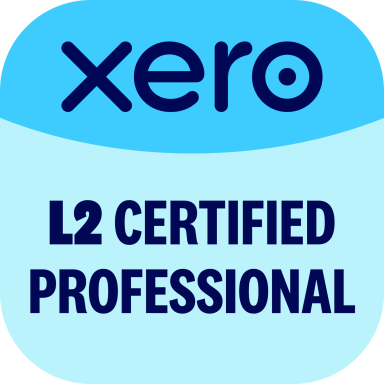 'Xero L2 Certified Professional' Badge Xero L2 Certified Professional